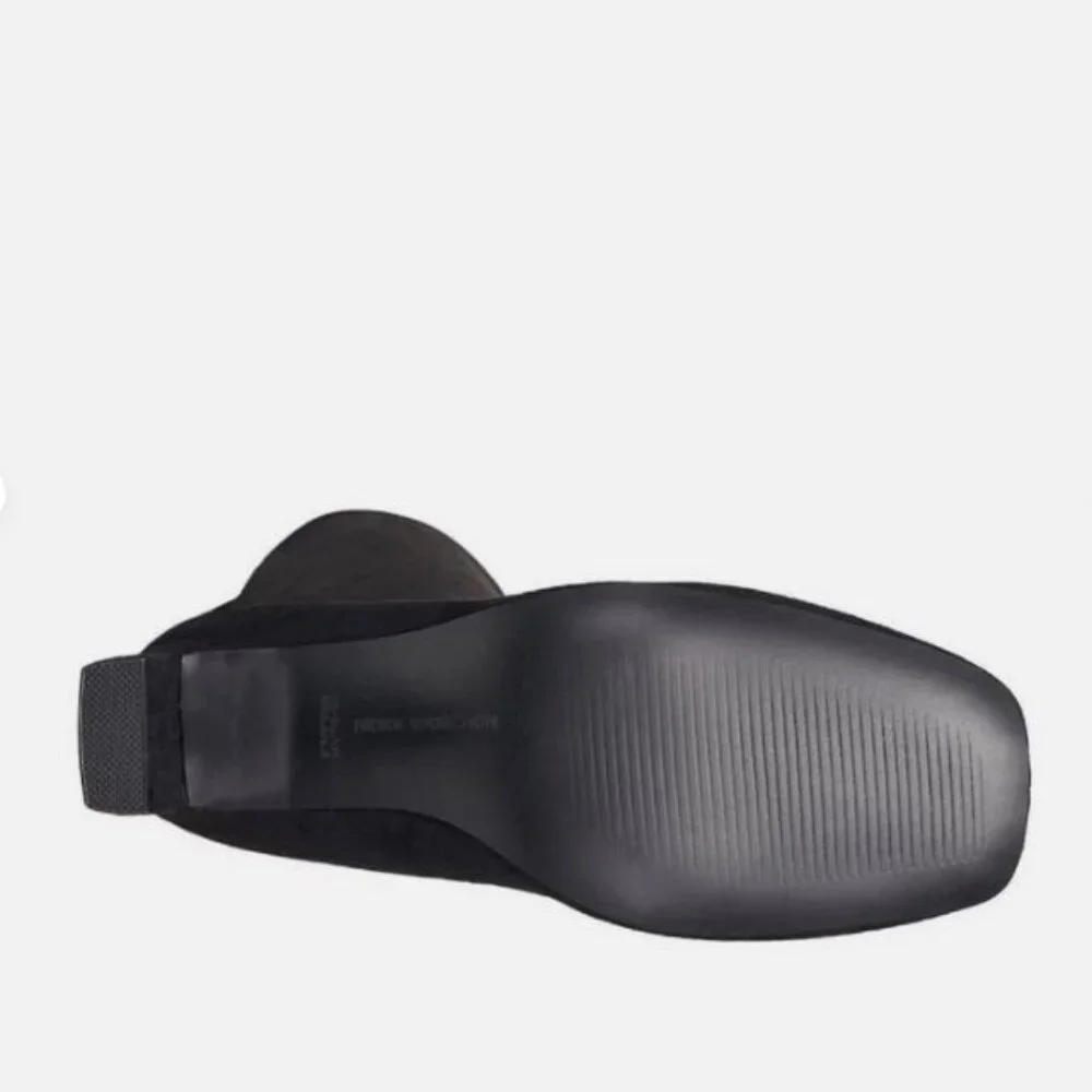 NWOB | French Connection | Charlie over the Knee Blk Suede | Sz 9